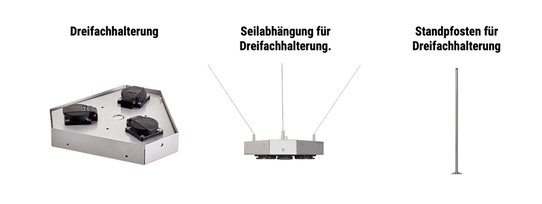 Infrarotstrahler Carbon CAN-1000W Zubehör