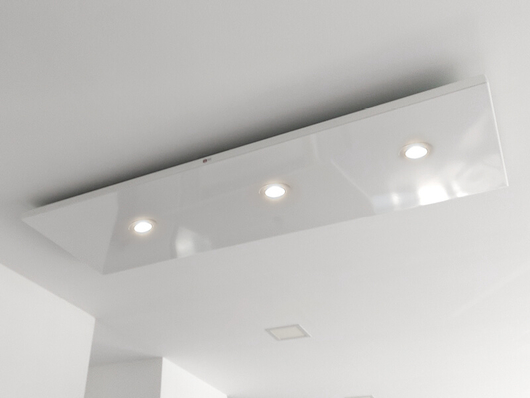 Infrarotheizung Decke mit LED Spots