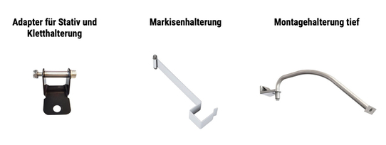 Infrarot Außenstrahler Standard CAN-S1500 Zubehör