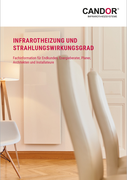 Strahlungswirkungsgrad Infrarotheizung